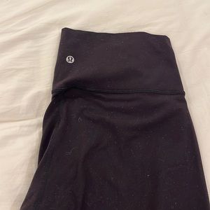 Lululemon leggings. Full length. High-rise. Great condition. Cotton/spandex